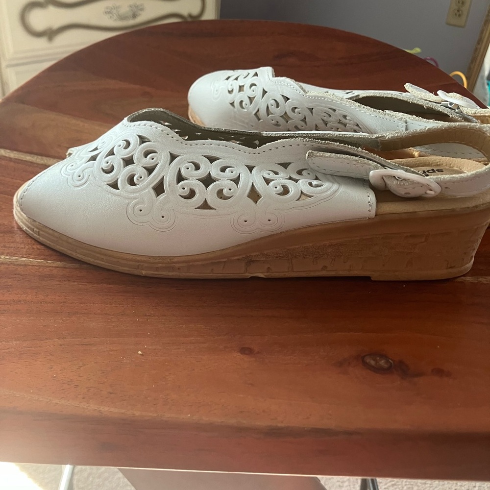 Spring Step Slingback Leather Sandal